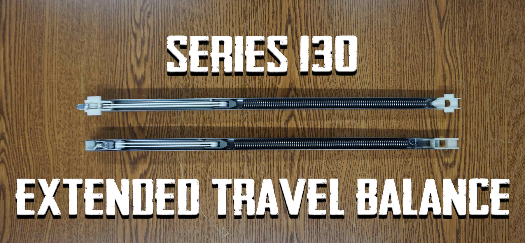 Extended Travel Block and Tackle Window Balance