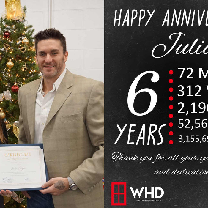 Happy Anniversary, Julia!