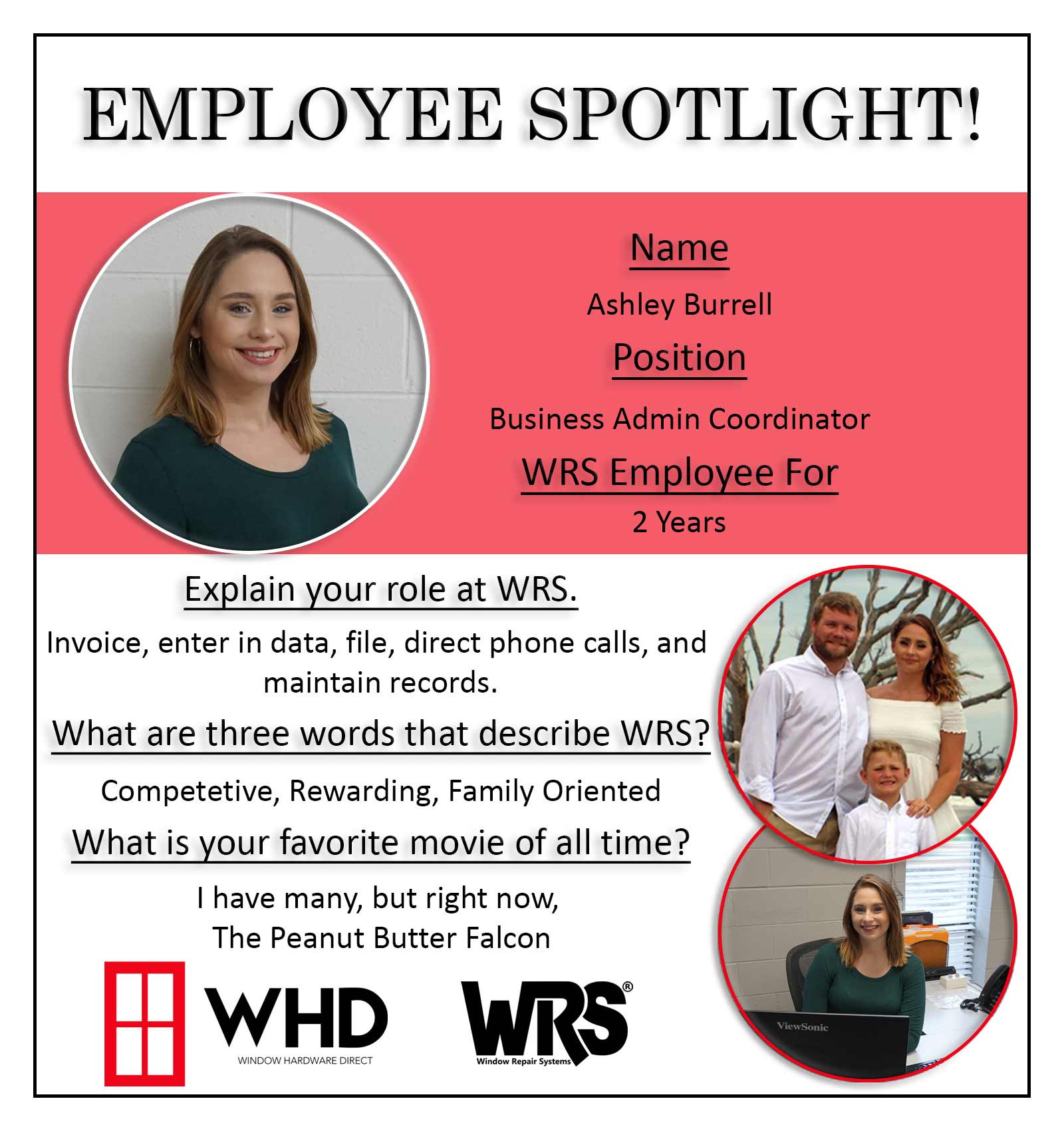 Employee Spotlight - Ashley