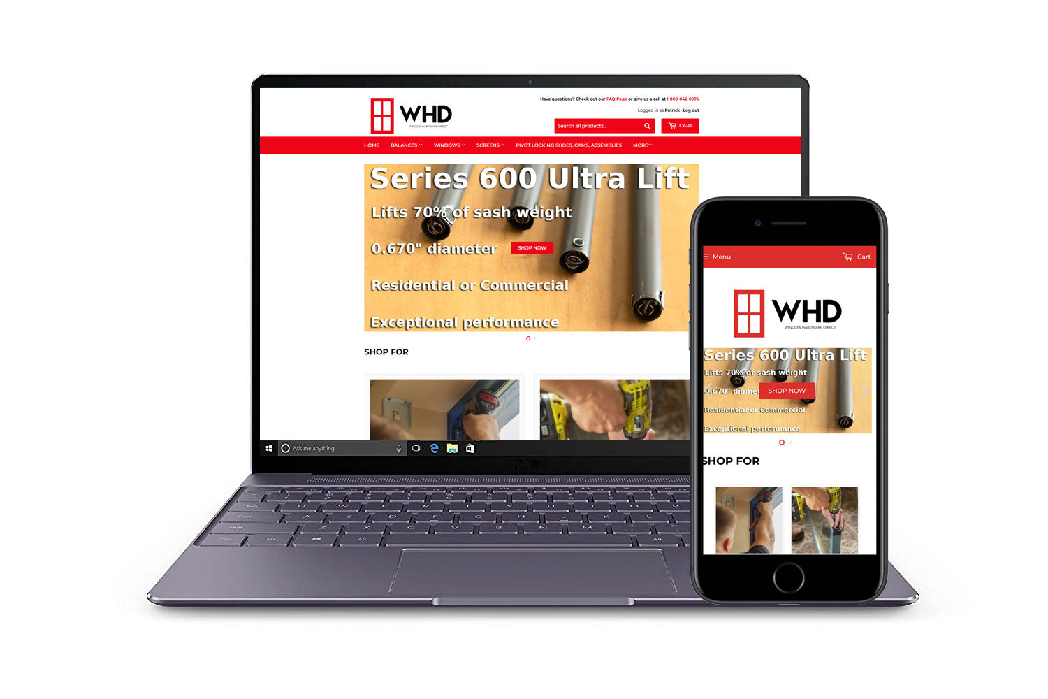 Window Hardware Direct Website