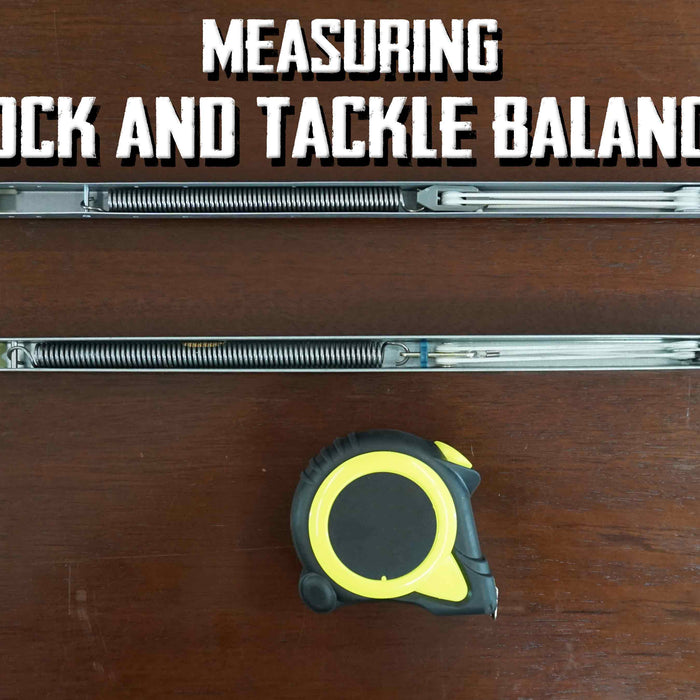 Measuring Block and Tackle Balances