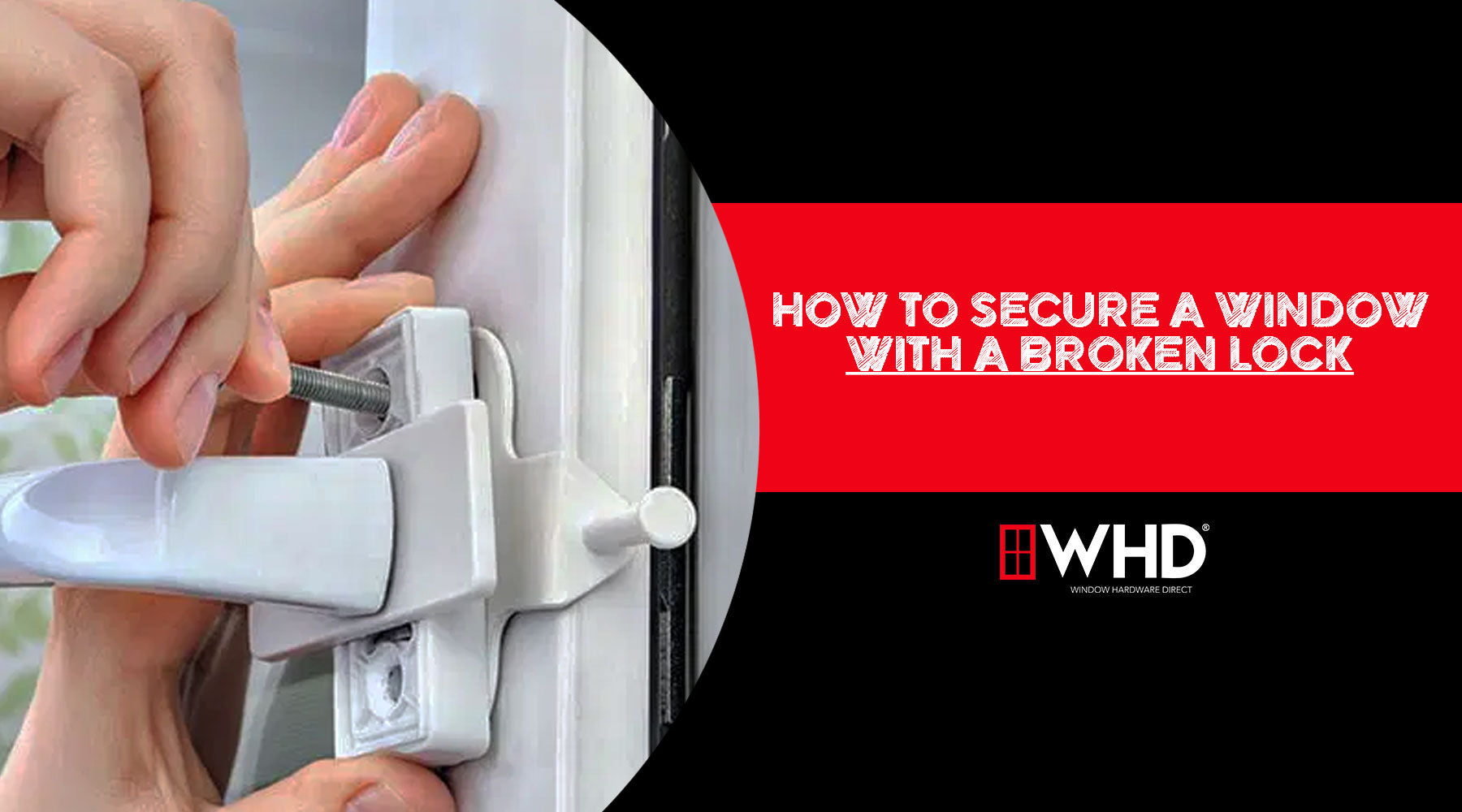 How to Secure a Window with a Broken Lock