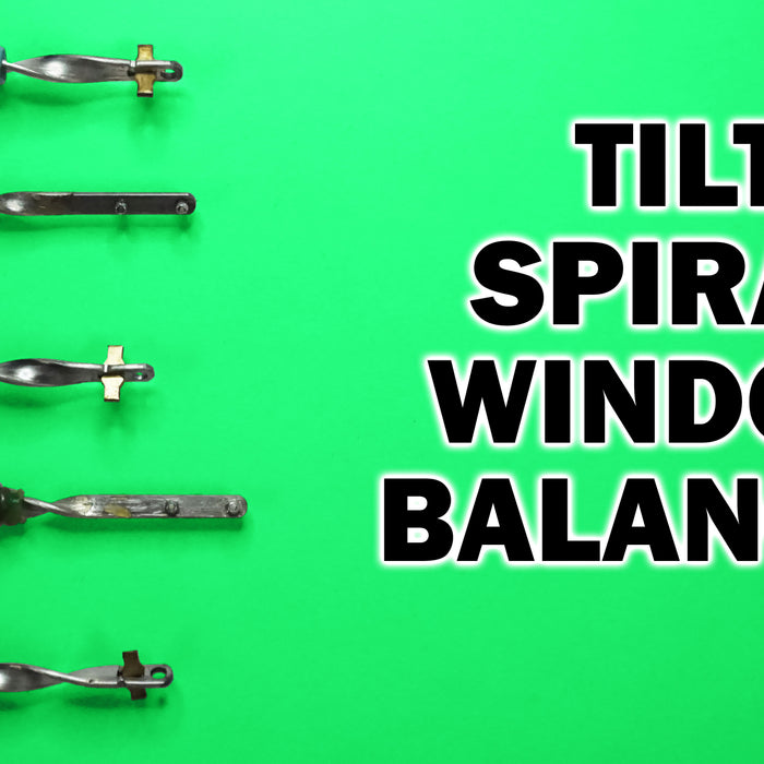 How to Replace Spiral Window Balances
