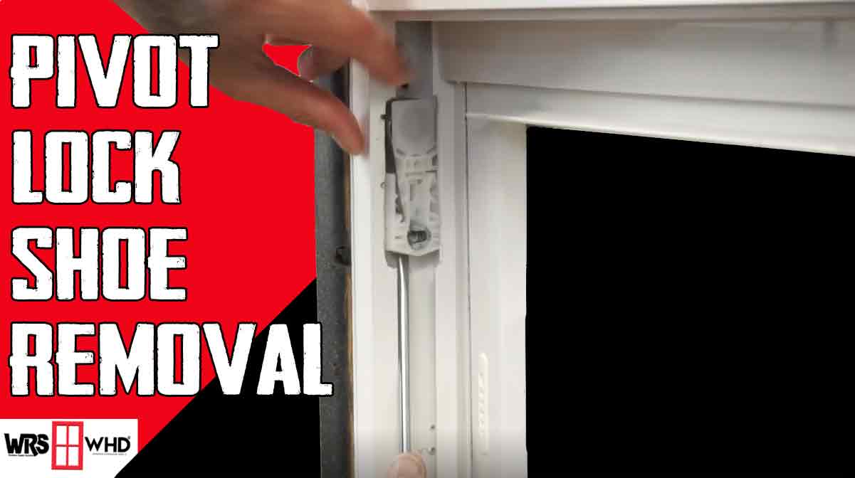 How to remove pivot lock shoe