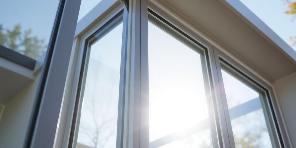 Crestline windows in a modern home interior.