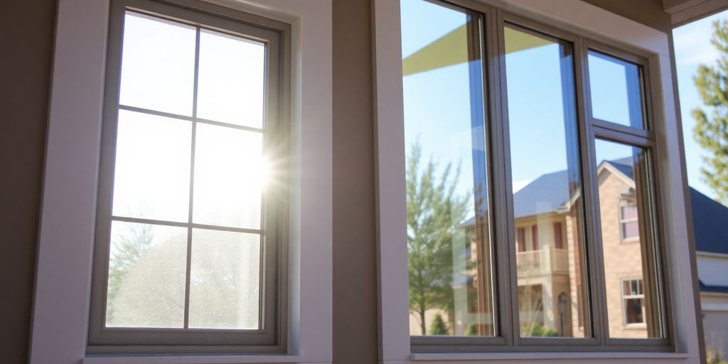 Feldco windows in a modern home setting.