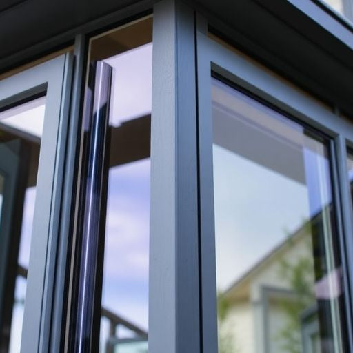 High-quality Amerimax windows in a modern home setting.