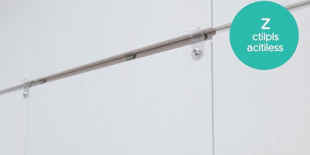 Z clips installed on wall for panel installation.