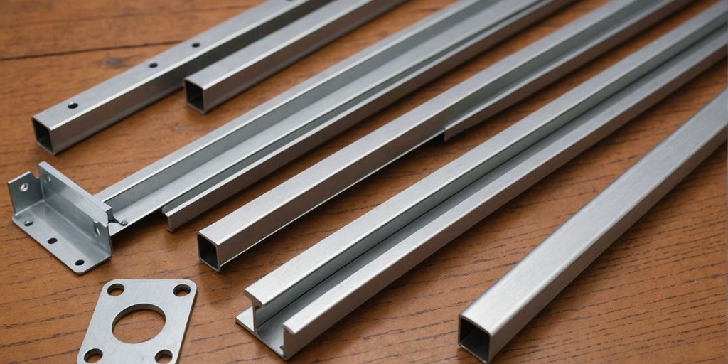 Essential screen window parts close-up