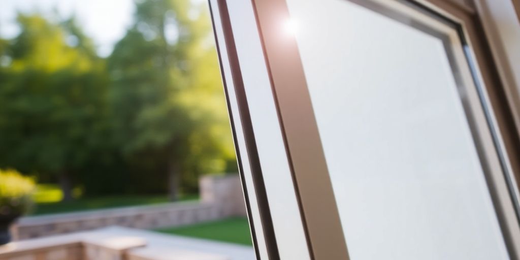 Crestline window with sleek design and natural light.