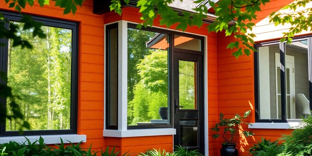 Modern home with Cascade Windows and natural light.
