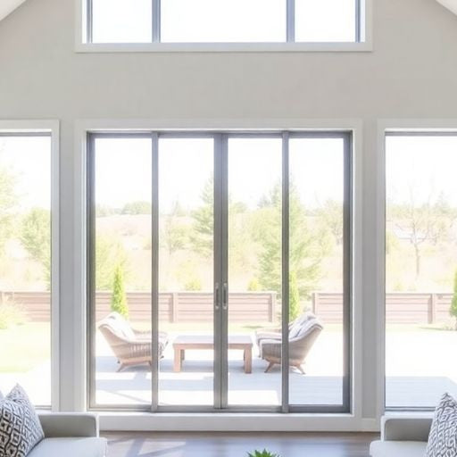 Modern home with Andersen 100 Series windows.