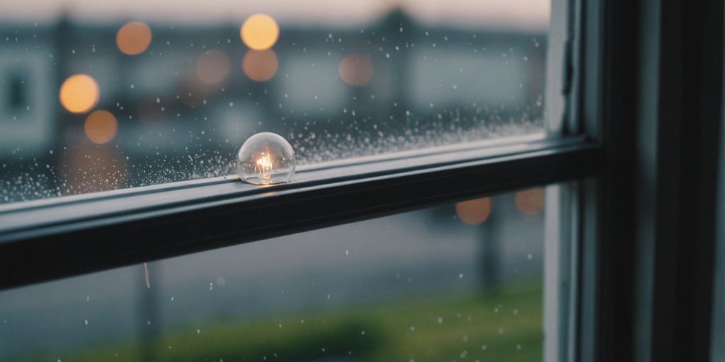 Bulb seal weatherstripping installed on a window frame
