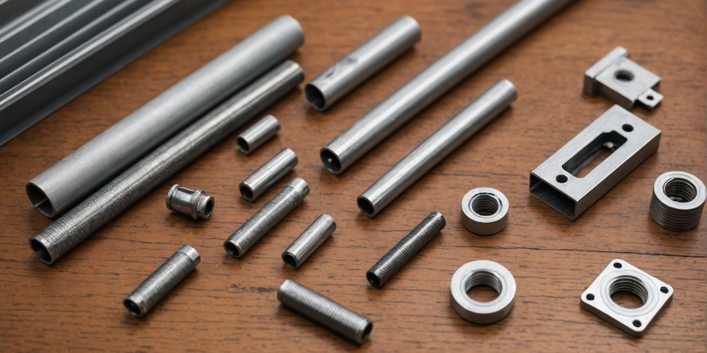 Window screen replacement parts on a table