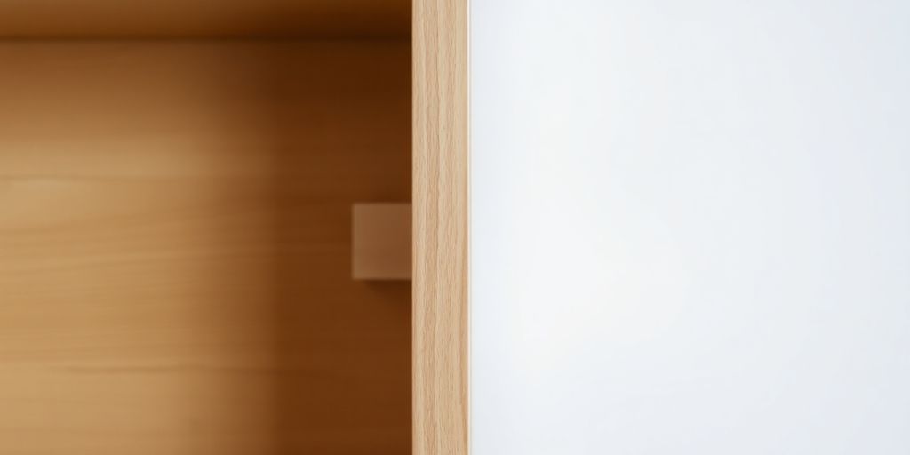 Wooden drawer with a falling-out bottom repair.