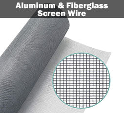 Aluminum & Fiberglass Screen Wire