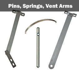 Pins, Springs, Vent Arms