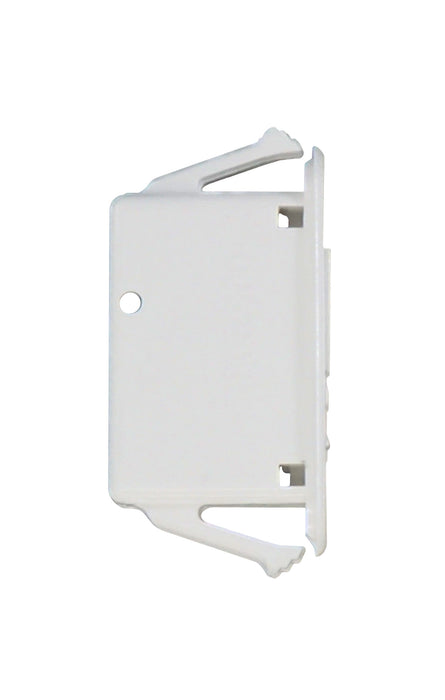 WRS Ashland/DVL 1-51/64" Universal Vent Lock  -  White