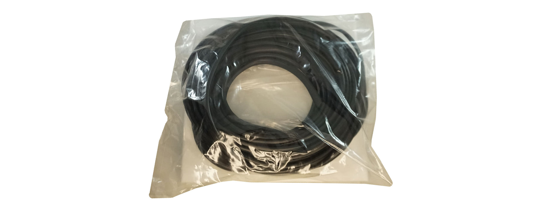 WRS Black 1/8" Glazing Channel - 50 Ft Roll