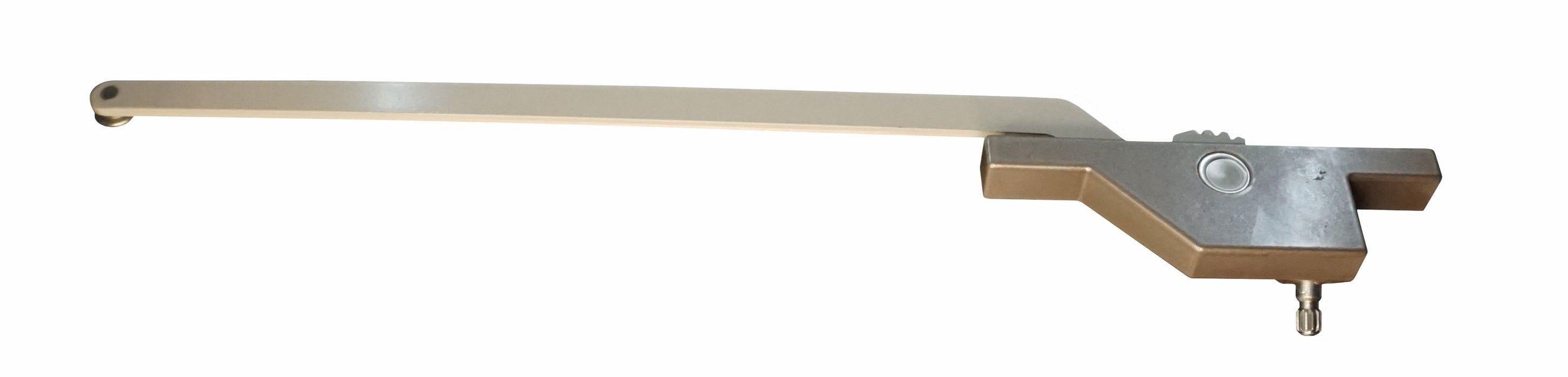 WRS Truth Right or Left Hand Rear Mounted Single Arm Casement Operator, 13-1/2" Arm - Bronze