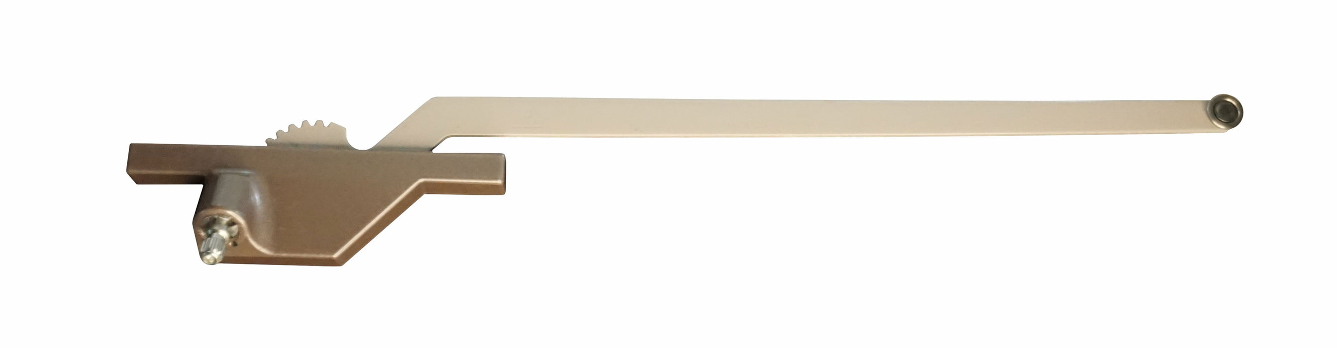 WRS Truth Right or Left Hand Rear Mounted Single Arm Casement Operator, 13-1/2" Arm - Bronze