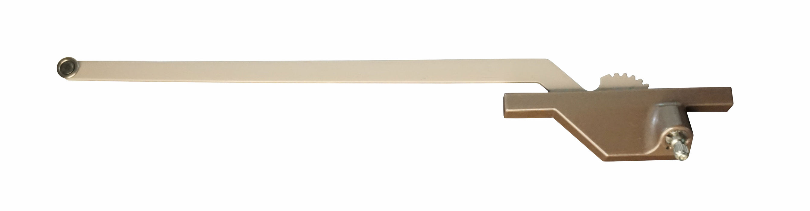 WRS Truth Right or Left Hand Rear Mounted Single Arm Casement Operator, 13-1/2" Arm - Bronze