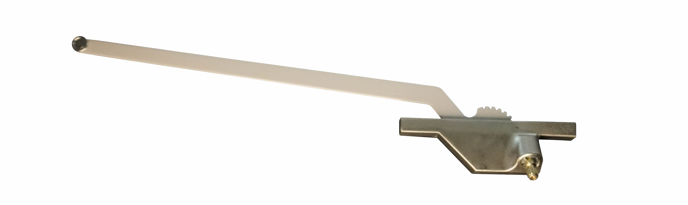 WRS Truth Left or Right Hand Rear Mounted Single Arm Casement Operator, 13-1/2" Arm - Brushed Nickel