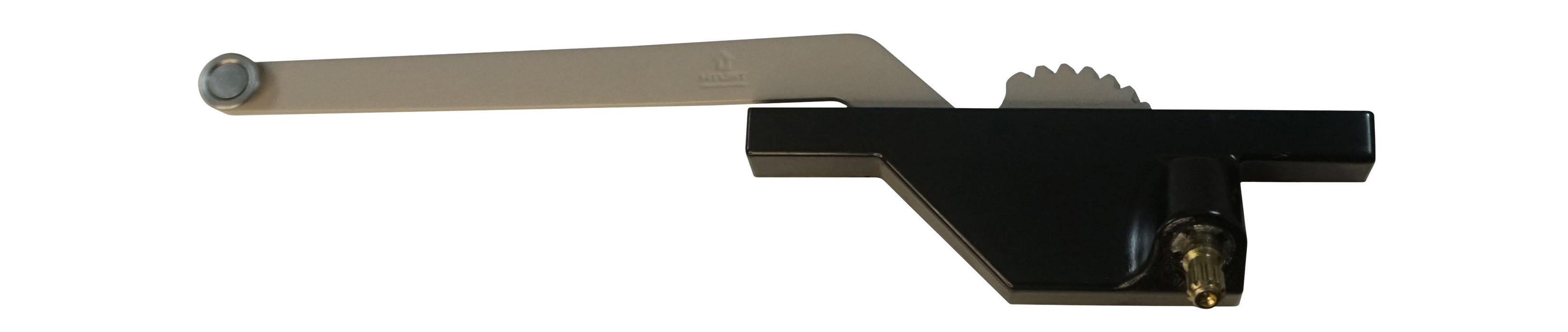 WRS Truth Left Hand, Black Rear Mount Single Arm Operator - 7-1/2" Arm