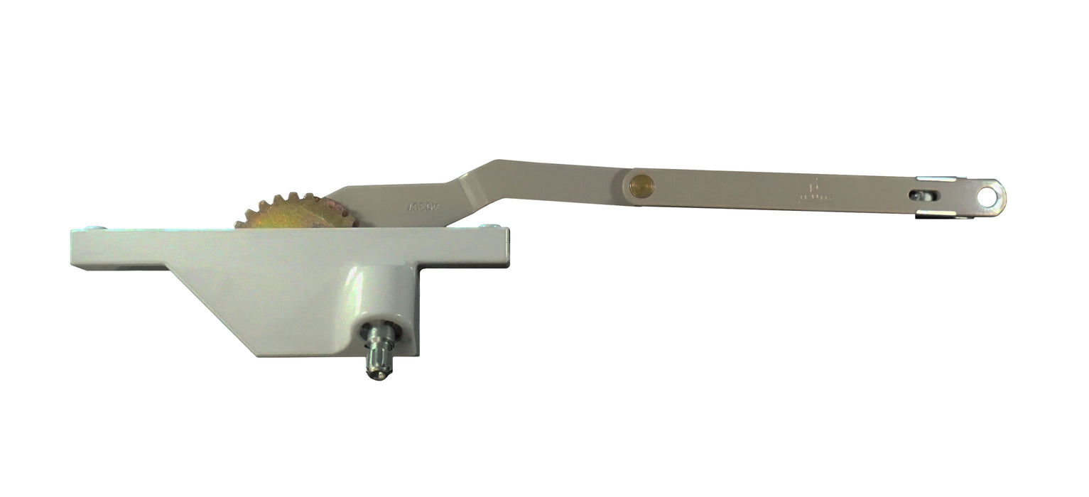 WRS Truth Hardware White Right or Left Hand Dyad Operator with Stability Tab - 6-17/64" Arm