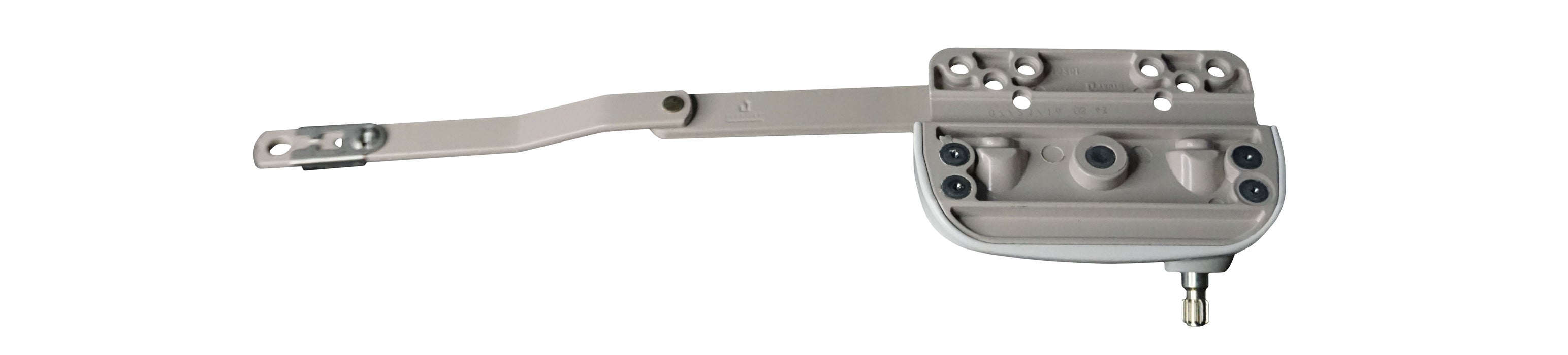 WRS Truth Left or Right Hand Ellipse Split Arm Operator with Offset, Clip Under - White