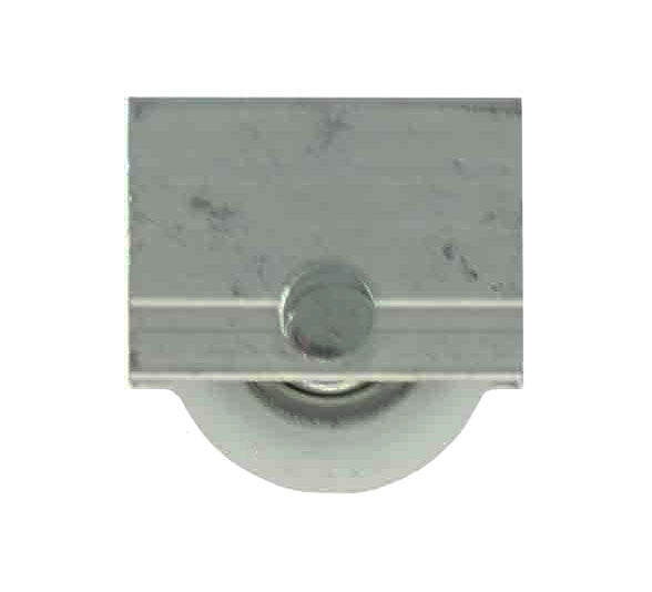 WRS 1" Sliding Window Roller Assembly - Metal Housing, 3/4" Nylon Roller Wheel