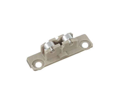 WRS 1-23/32" Tandem Sliding Window Roller - Off-White