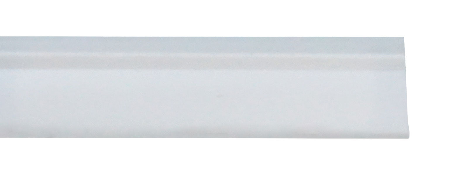 WRS White Snap-In Glazing Bead  -  3 Ft Stick