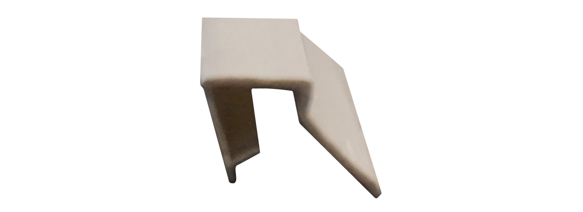 WRS White Vinyl Glazing Bead  -  6 Ft Stick