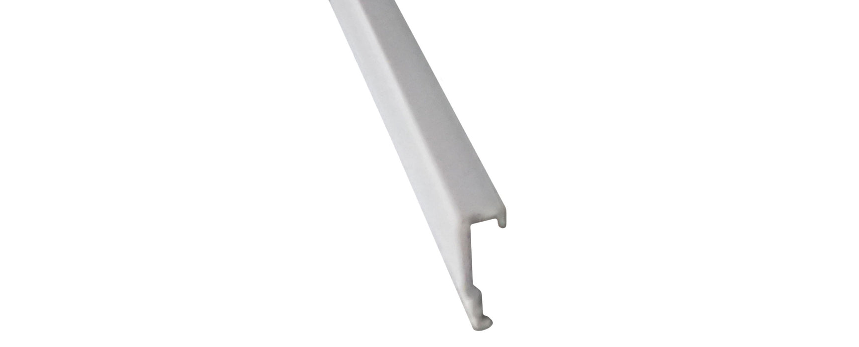 WRS White Snap-In Glazing Bead - 6 Ft Stick