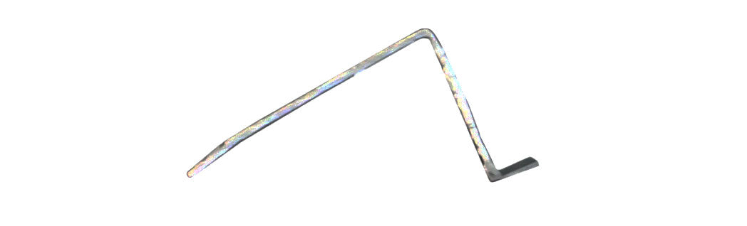 WRS Jacobson White Metal Glazing Bead  -  6 Ft Stick