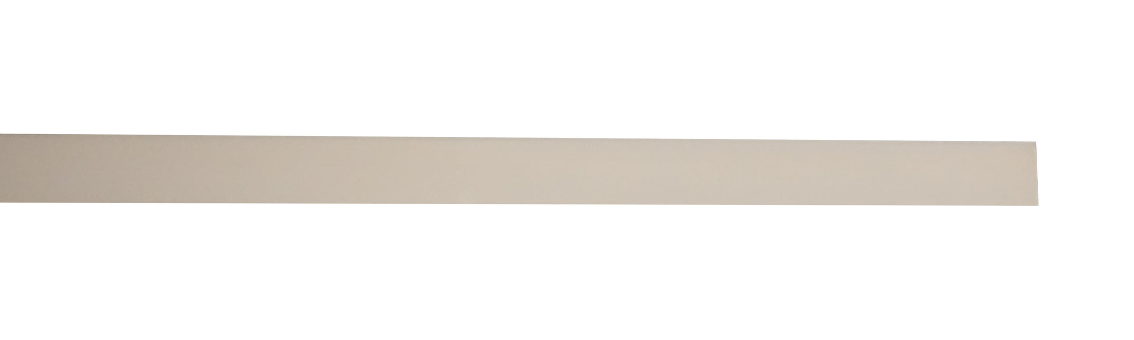 WRS White Snap-In Vinyl Glazing Bead - 6 Ft Stick