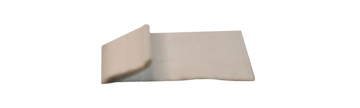 WRS White Snap-In Vinyl Glazing Bead - 6 Ft Stick