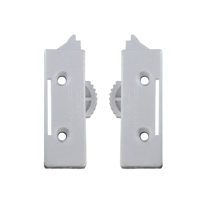 WRS 2-9/16" Left and Right Hand Tilt Latch Set - White