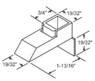 WRS Howard Sash Cam  -  Black