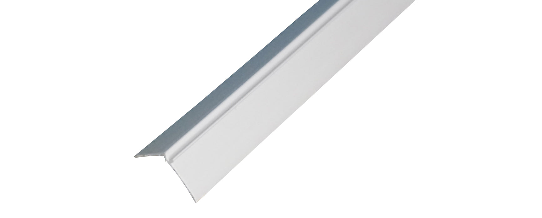 WRS White Snap-In Glazing Bead - 6 Ft Stick