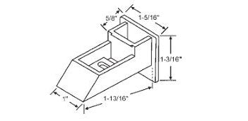 WRS Truth 1-13/16" White/Grey Sash Cam