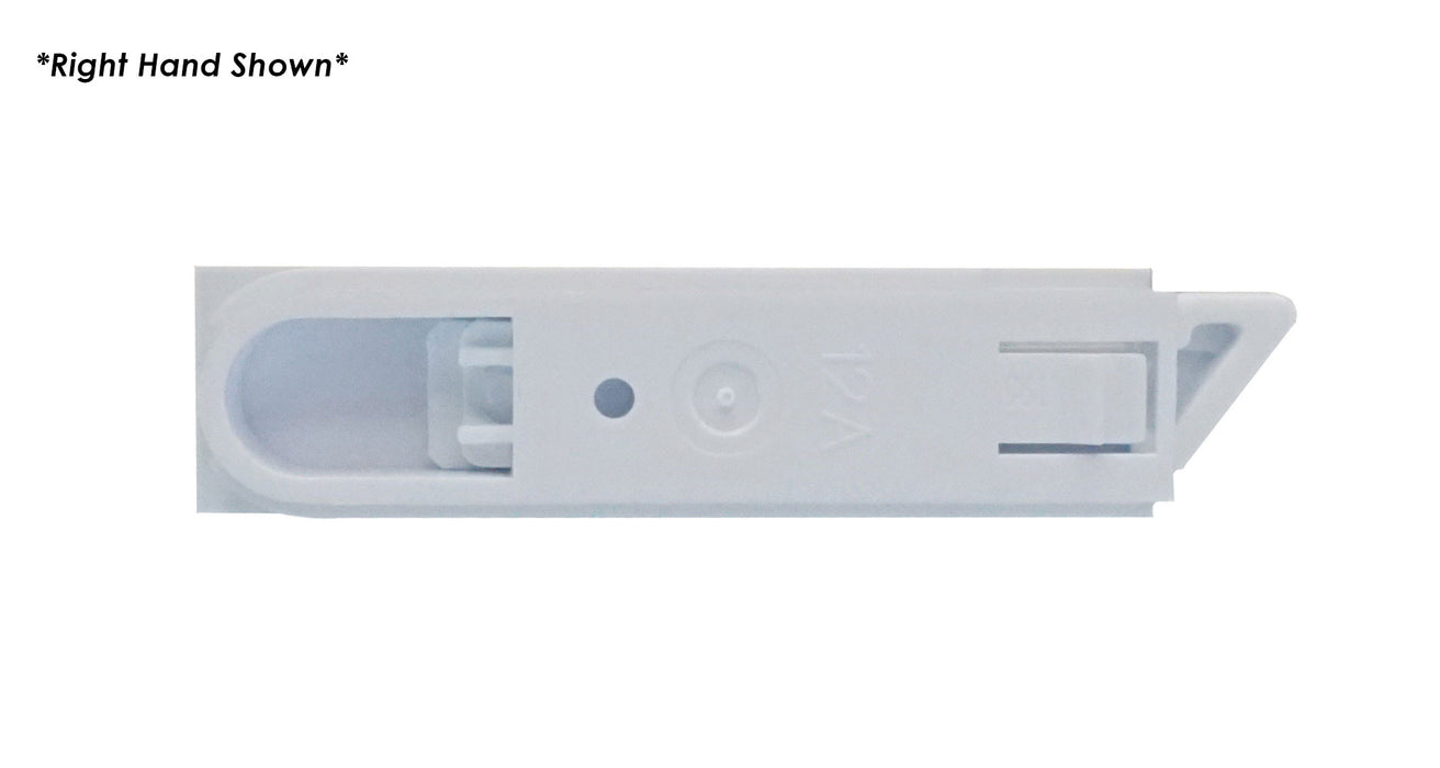 WRS 2-5/8" White Tilt Latch - Left or Right Hand