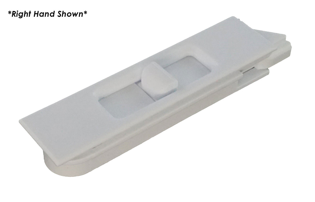 WRS 2-5/8" White Tilt Latch - Left or Right Hand