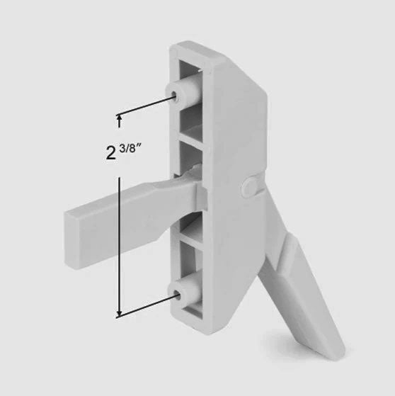 WRS Silverline 3100 Series Casement Locking Handle  -  White