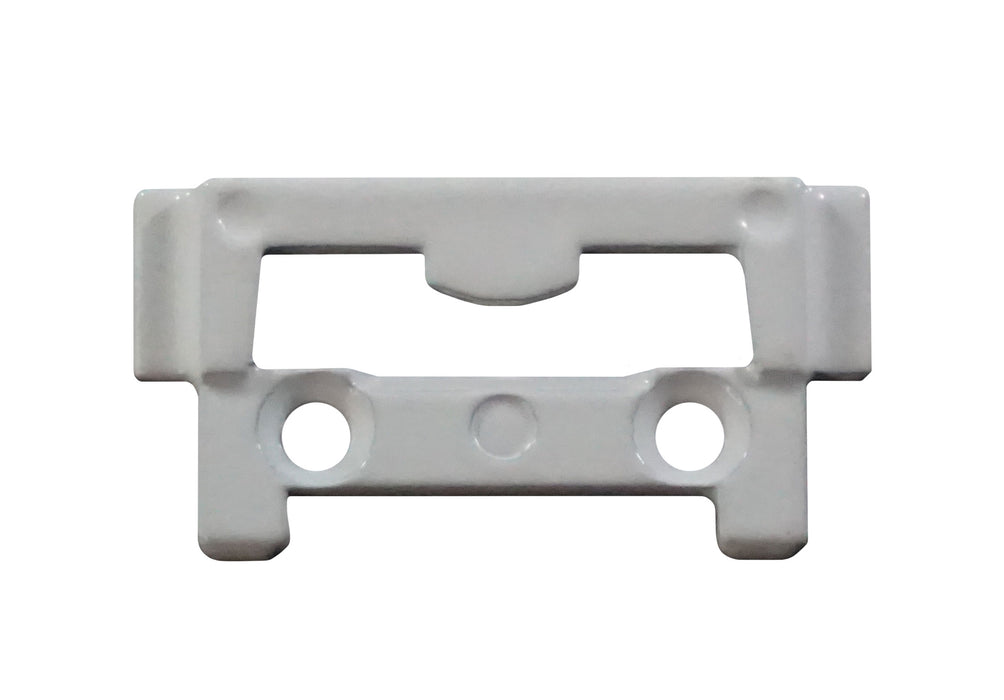 WRS 7/8" Face Mounted Keeper  -  White