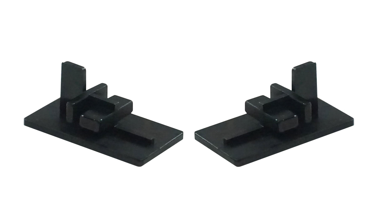 WRS Traco 1-9/32" Lower Dust Cap/Slide Guide Set  -  Black