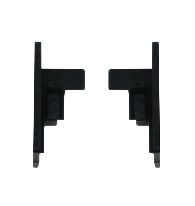 WRS Traco 1-9/32" Lower Dust Cap/Slide Guide Set  -  Black