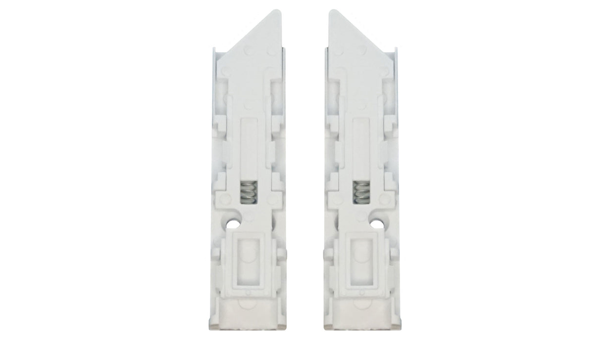 WRS Snap-In Tilt Latch Set (Without Thumb Buttons) - White