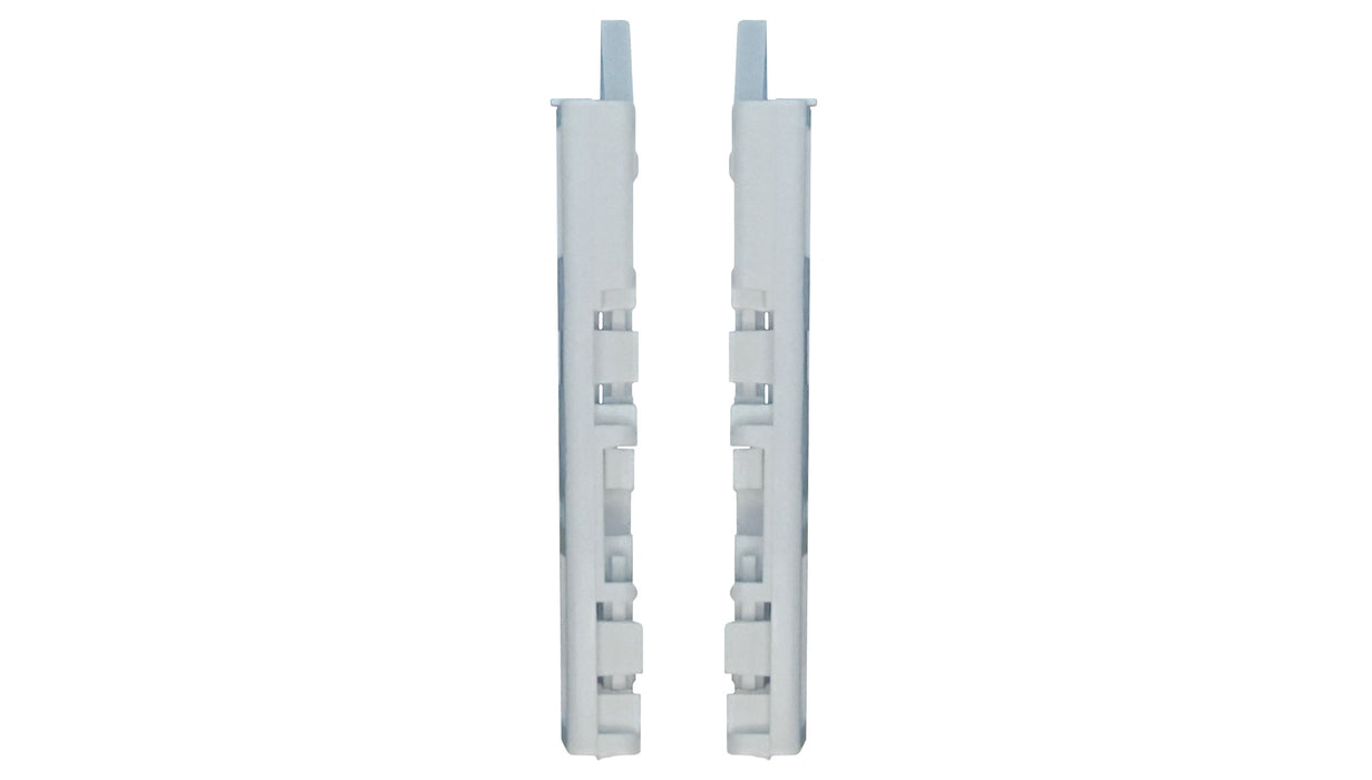 WRS Snap-In Tilt Latch Set (Without Thumb Buttons) - White